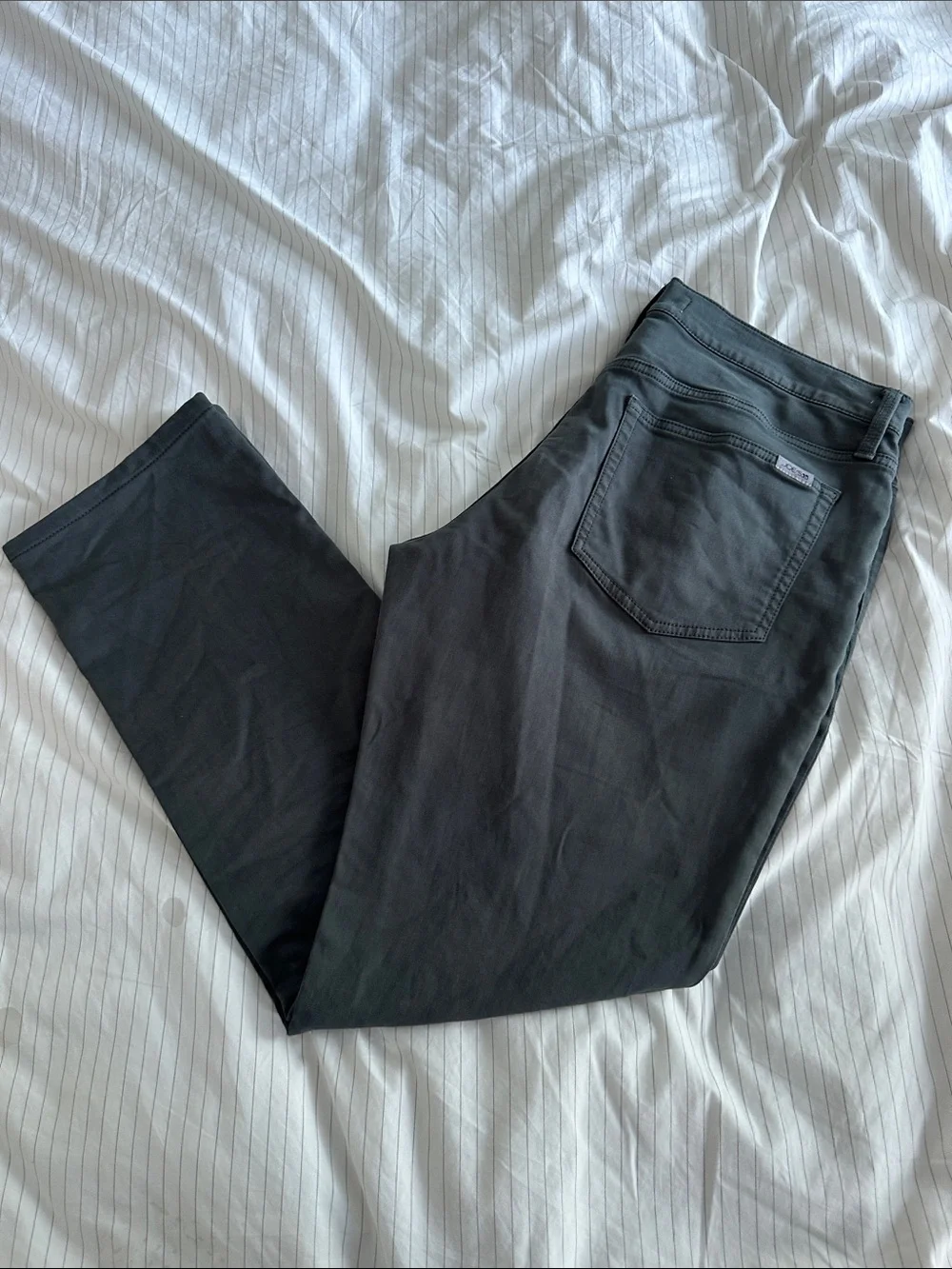 Joe’s - Men’s Classic Deep Forest Green Straight-Leg Slim Fit Jeans